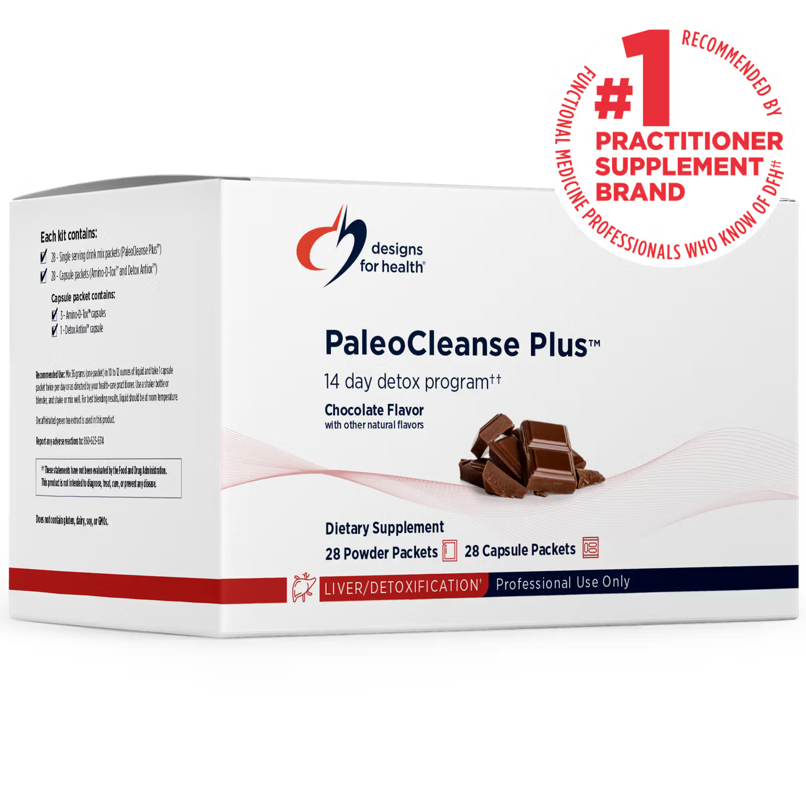 디자인포헬스 팔레오클린즈 플러스 디톡스 프로그램 Designs for Health Paleocleans Plus Detox Program