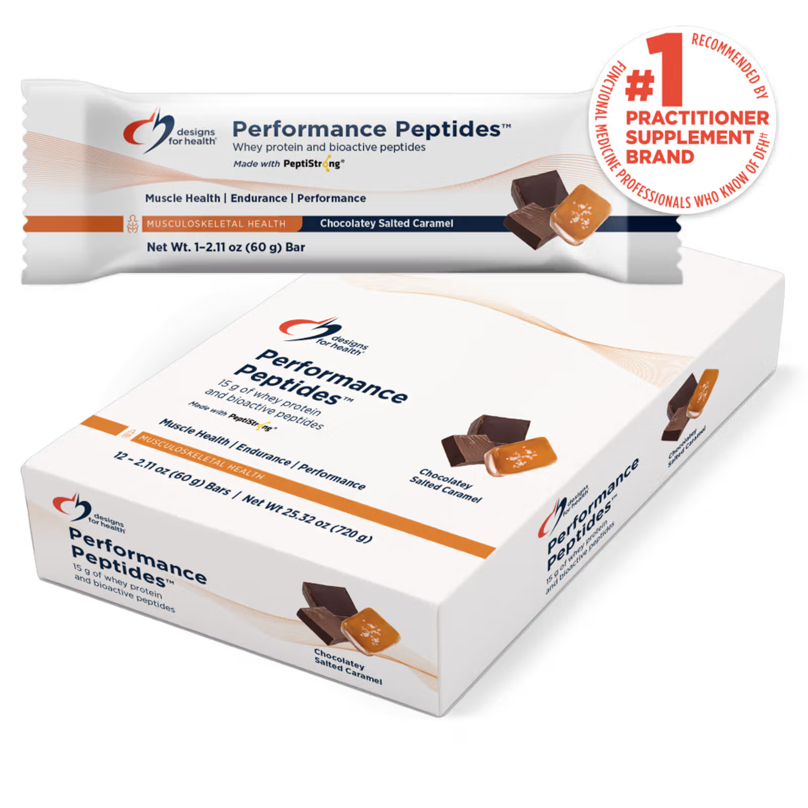 디자인포헬스 퍼포먼스 펩타이즈바  Designs for Health Performance Peptides™ Bar